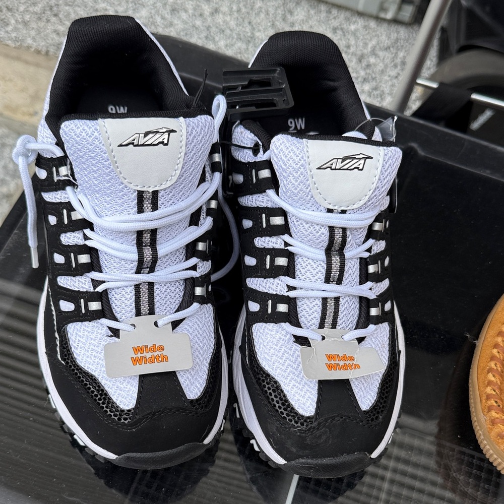 Avia Monochrome Mesh Sneakers